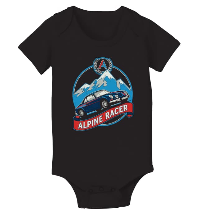 Dětské body Alpine Horský Rallye Klub Retro Závodní Legenda S Duší
