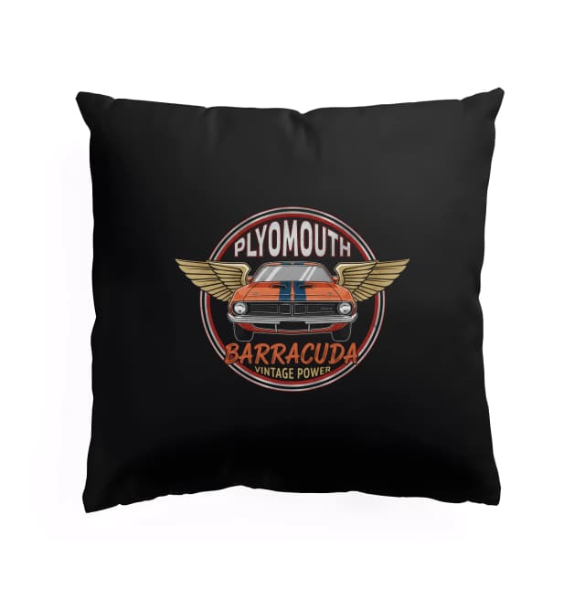 Polštář Plymouth Barracuda Vintážní Síla Retro Křídla Ikonický Styl