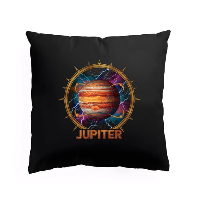 Polštář Kolekce kosmických Jupiterových bouří