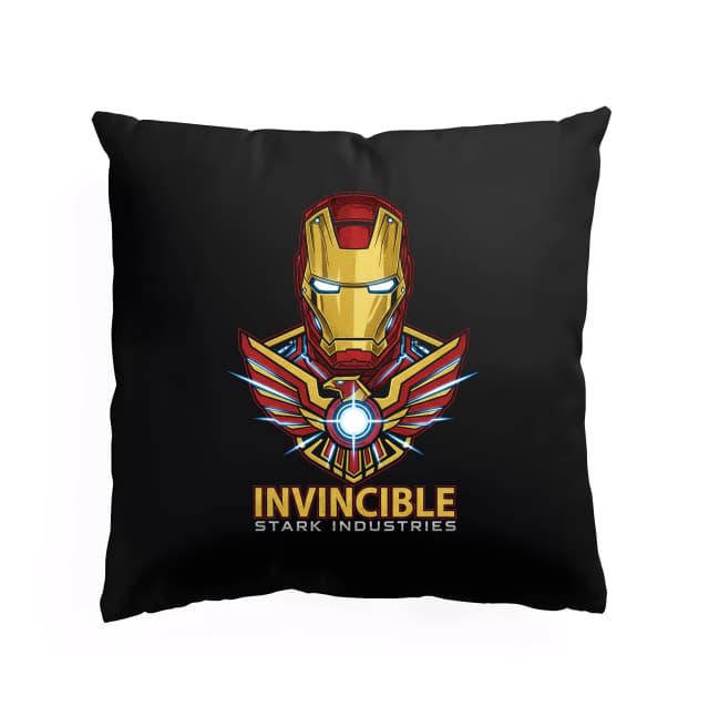 Polštář Neporazitelný Iron Man Ze Stark Industries Tričko S Logem