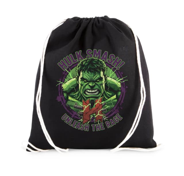 Vak na záda Hulk Smash Uvolni Zelený Hněv A Nezkrotnou Sílu