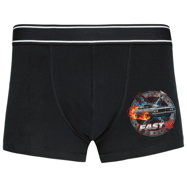 Boxerky Fast X Ohnivý Muscle Car Písty Řetězy A Adrenalin