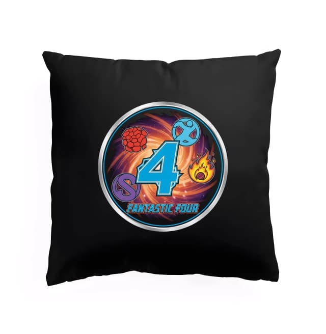 Polštář Kosmická Síla Fantastic Four Plamen Kámen Neviditelná A Elastický Hrdina