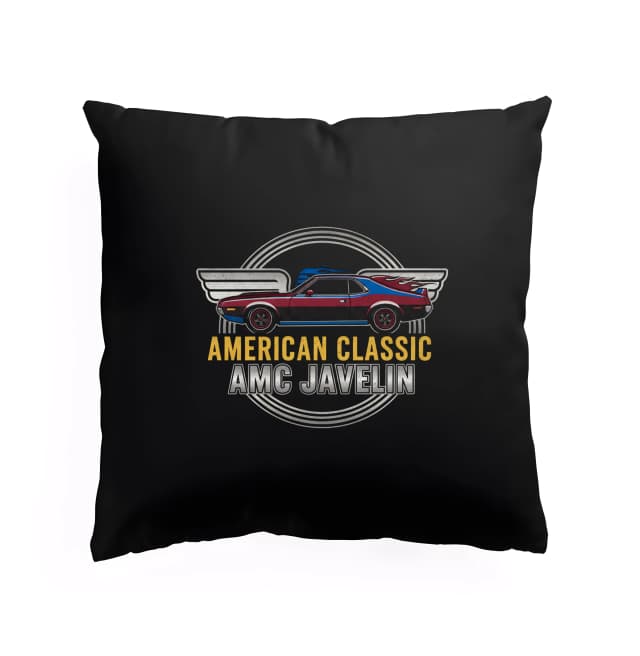 Polštář Ikona Americké Automobilové Éry Amc Javelin S Retro Šarmem