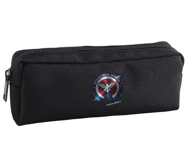 Školní penál Brilantní Štít A Orel Captain America V Hrdinském Světě Brave New World