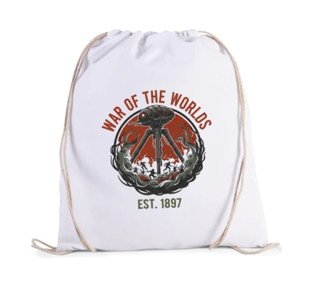 Vak na záda War Of The Worlds Třínohé Stroje Oheň A Útěk Lidstva