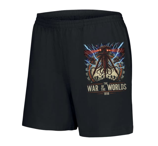 Dámské šortky Marťanská Invaze The War Of The Worlds  Elektrické Trojnožky A Hrdinové