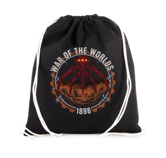 Vak na záda Útok Mechanických Tripodů War Of The Worlds V Ohnivém Chaosu