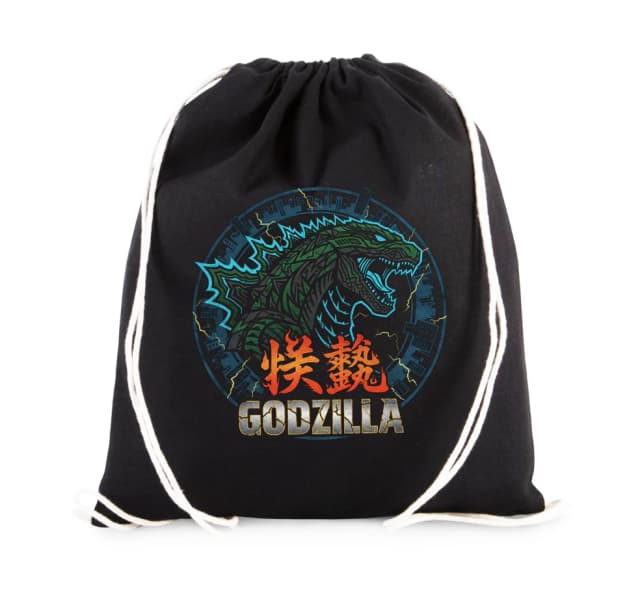 Vak na záda Godzilla Noční Elektrický Hněv Nad Městem Zkáza