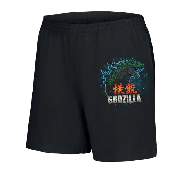 Dámské šortky Godzilla Hněvivý Král Měst Blesky A Destrukce