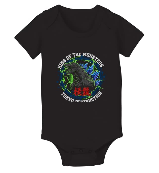 Dětské body Král Monstrů Godzilla Zkáza Tokia A King Of The Monsters