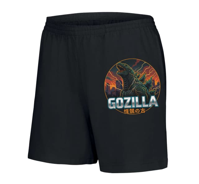 Dámské šortky Godzilla Hněv Starého Města A Blesky Apokalypsy