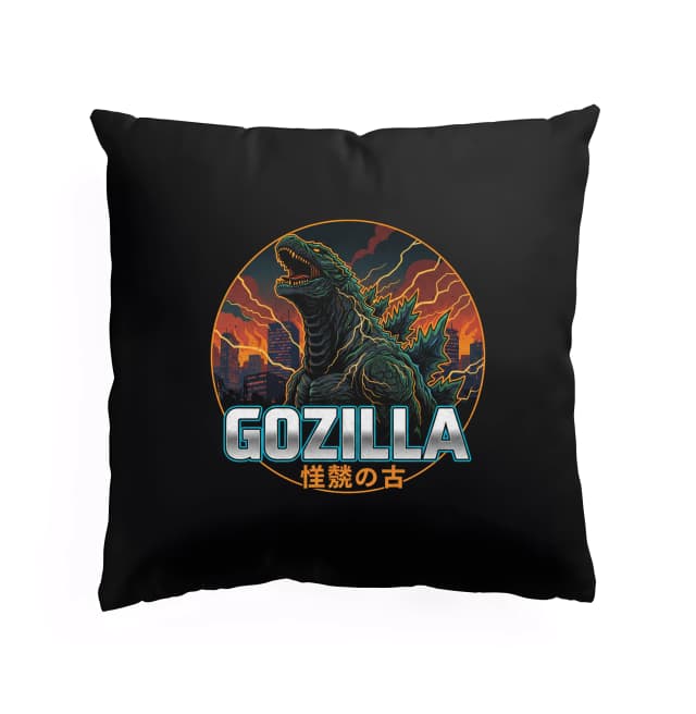 Polštář Godzilla Hněv Starého Města A Blesky Apokalypsy