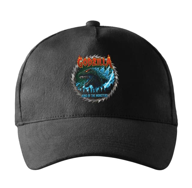 Kšiltovka Godzilla King Of The Monsters Král Plamenů A Vln Nad Městem