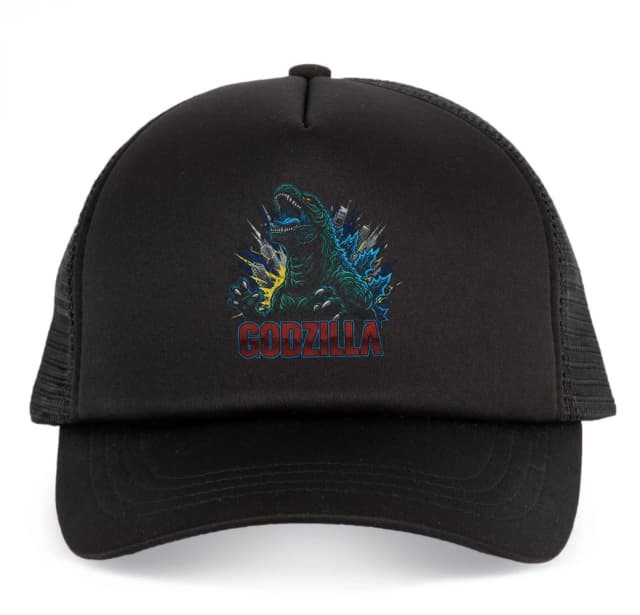 Dětská kšiltovka Godzilla Vzplanutí Města A Atomová Zkáza