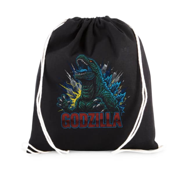 Vak na záda Godzilla Vzplanutí Města A Atomová Zkáza