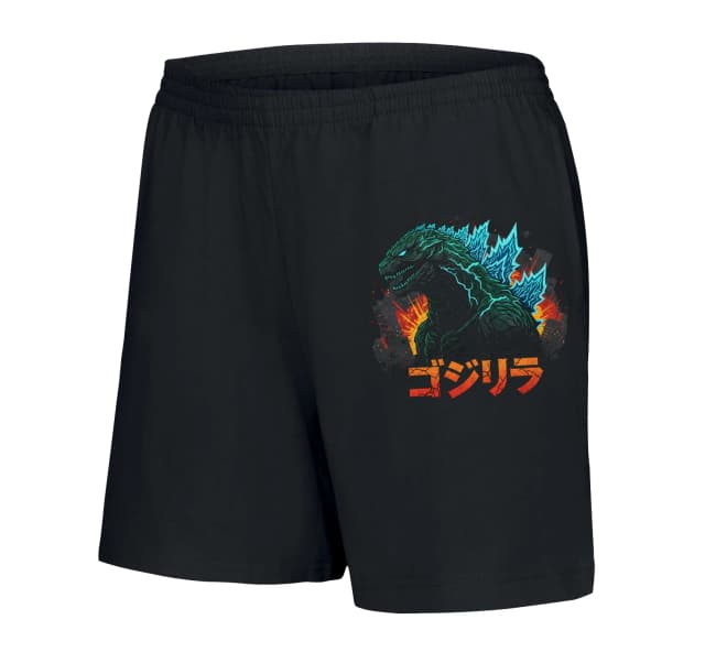 Dámské šortky Godzilla Král Atomové Zkázy A Městské Apokalypsy