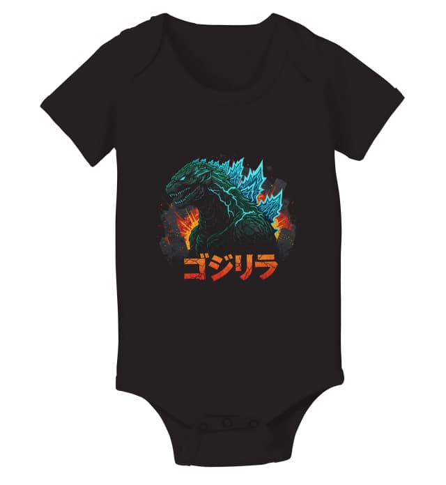 Dětské body Godzilla Král Atomové Zkázy A Městské Apokalypsy