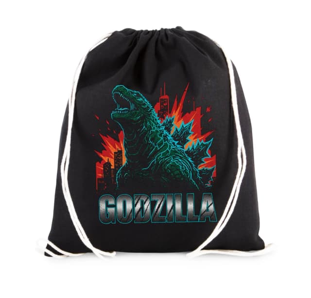 Vak na záda Godzilla Noční Hněv Metropole Plamenů A Šepotů