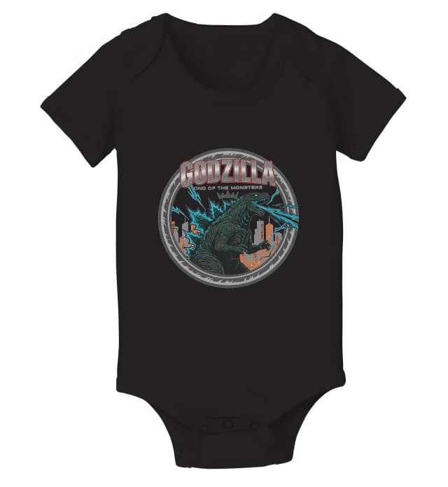 Dětské body Godzilla King Of The Monsters Král Městské Zkázy A Energie