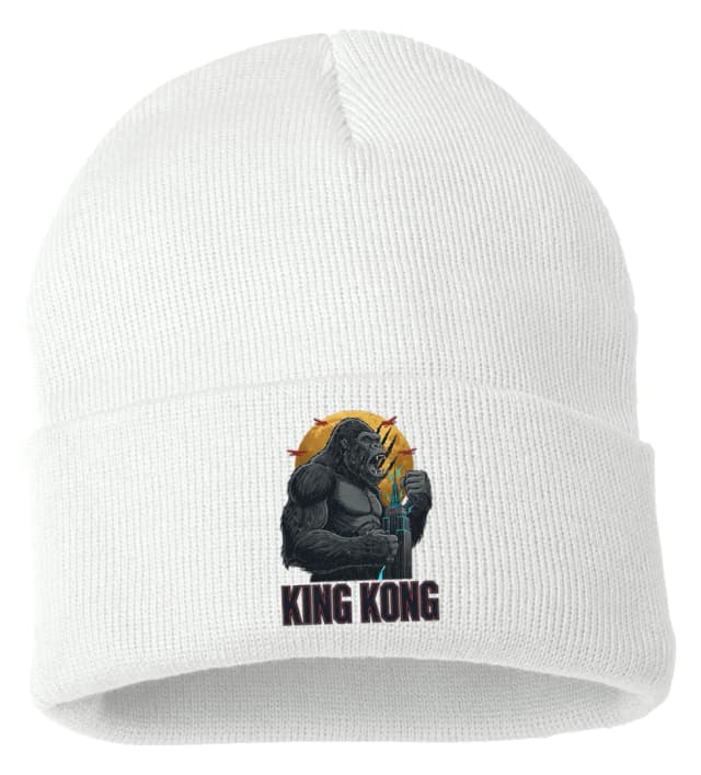 Zimní čepice King Kong V Zlatém Svitu Nad New Yorkem