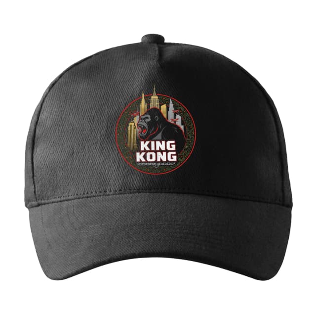 Kšiltovka King Kong V New Yorku Řev Mrakodrapové Džungle A Letadel