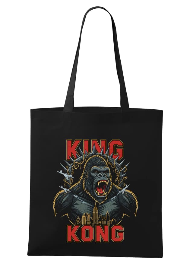 Nákupní taška Královská Zuřivost Městských Mrakodrapů King Kong