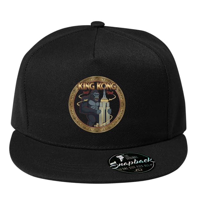 Snapback Legendární King Kong Retro Dobrodružství New York 1933 V Zlatém Rámu