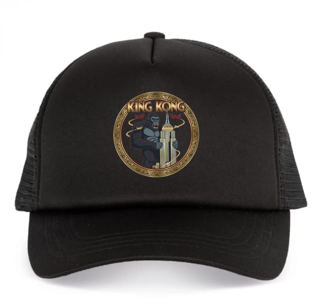 Dětská kšiltovka Legendární King Kong Retro Dobrodružství New York 1933 V Zlatém Rámu