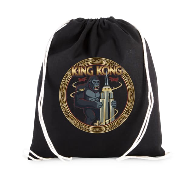 Vak na záda Legendární King Kong Retro Dobrodružství New York 1933 V Zlatém Rámu