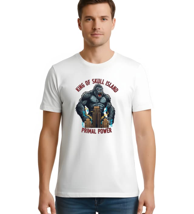 Pánské tričko Divoká Síla King Konga Primal Power Ze Skull Island