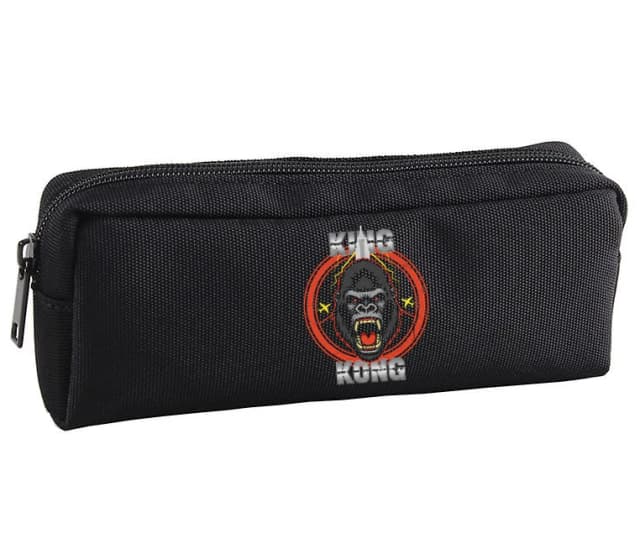 Školní penál Hřmící King Kong Mezi Blesky Letadly A Mrakodrapy