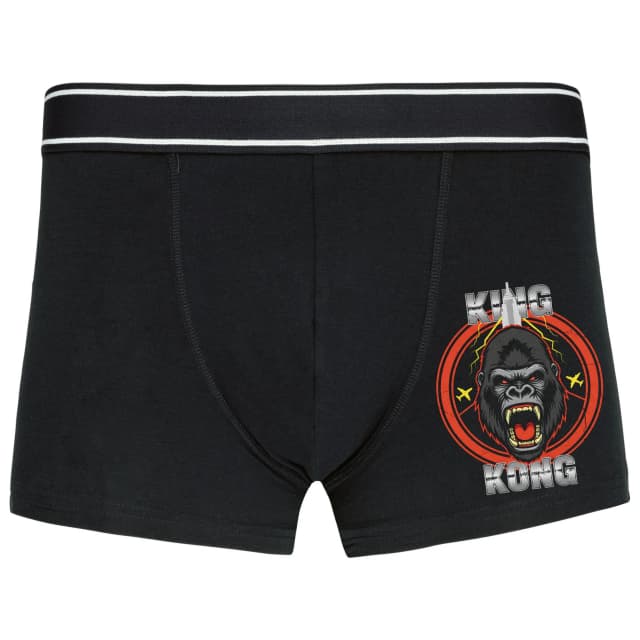 Boxerky Hřmící King Kong Mezi Blesky Letadly A Mrakodrapy