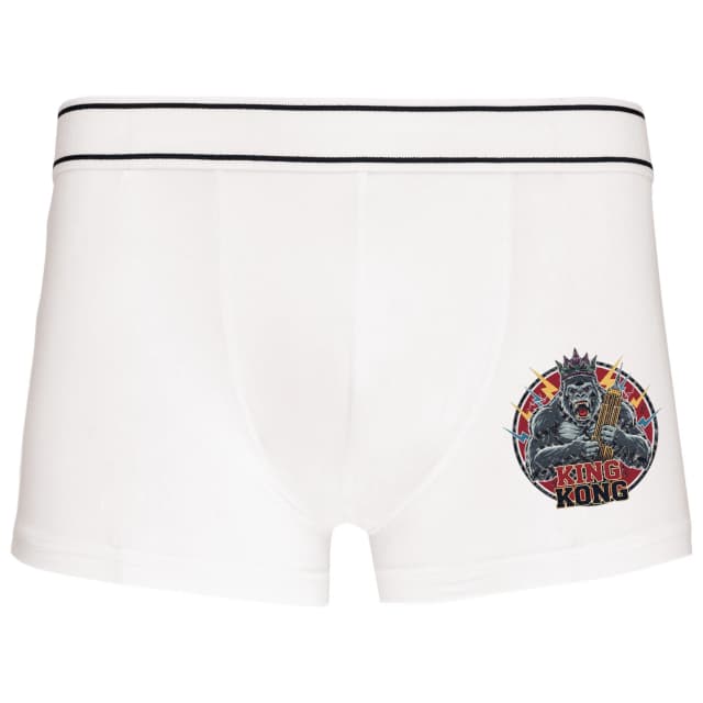 Boxerky Královský Výkřik King Kong S Korunou A Mrakodrapy