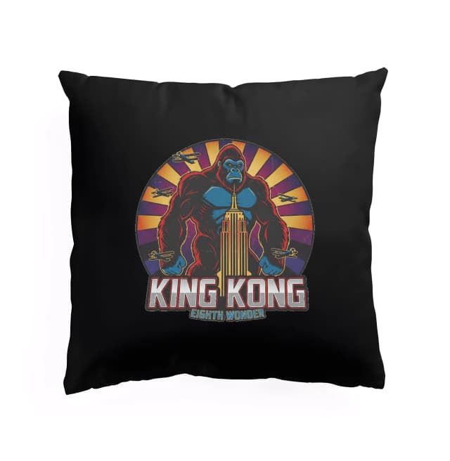 Polštář King Kong Osmý Div Světa Nad Empire State Building A Letecké Souboje