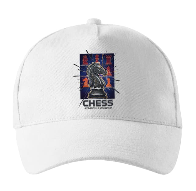 Kšiltovka Chess Černý Jezdec Mistrovská Taktika A Království
