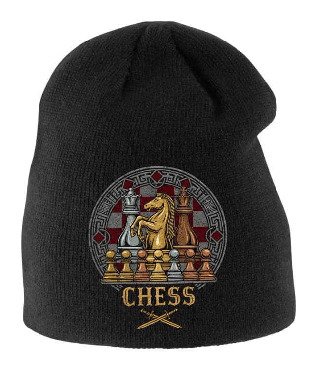 Dětská zimní čepice Královský Rytíř Chess Válečné Šachy V Gotickém Kruhu