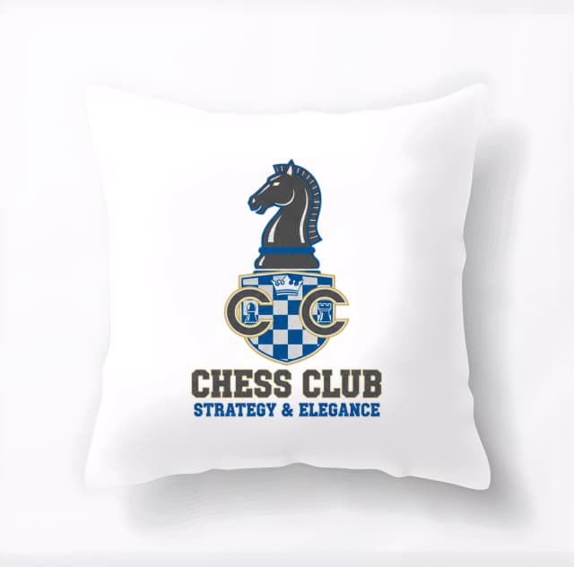 Polštář Šachový Rytíř Strategie A Elegance Pro Chess Club