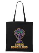 Nákupní taška Pěšec V Kouři Chess Bongcloud S Listy Konopí