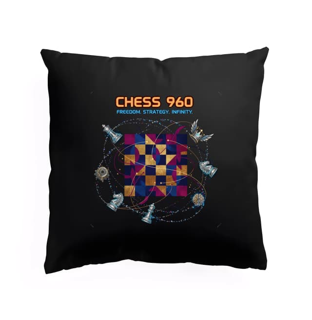 Polštář Chess 960 Svoboda Strategie Nekonečno Hvězdná Šachová Magie