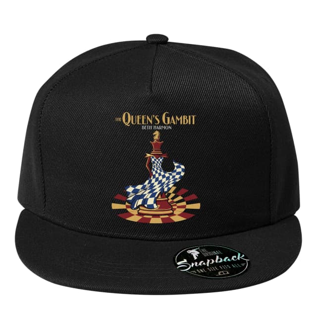 Snapback The Queens Gambit Šachová Královna V Kostkované Sukni
