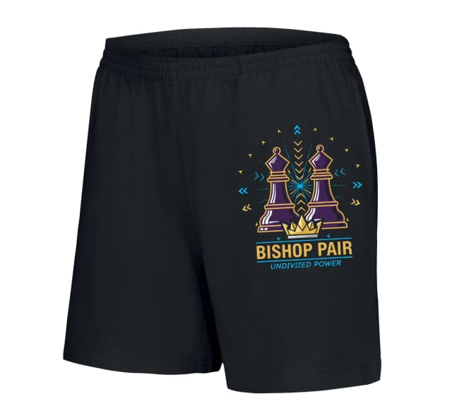 Dámské šortky Bishop Pair Neoddělitelná Síla Šachových Střelců