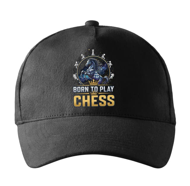 Kšiltovka Královský Šachový Jezdec Z Hvězd Born To Play Chess