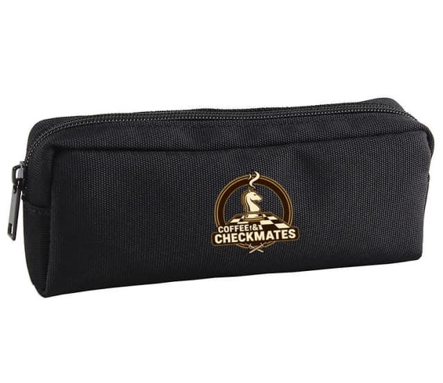 Školní penál Šachová Káva Tahy A Vítězství Coffee  Checkmates