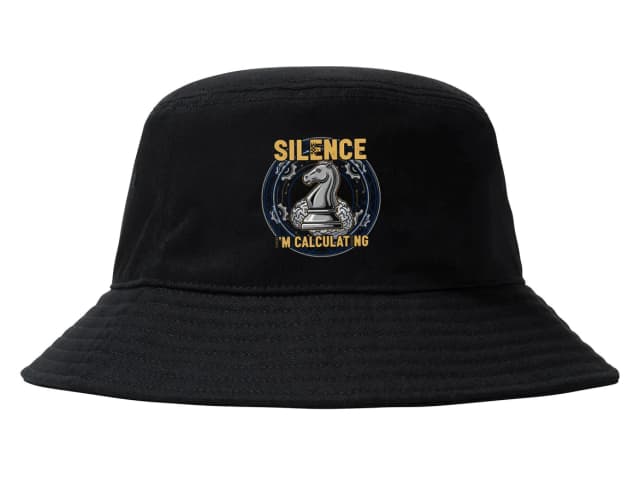 Klobouček Šachový Jezdec A Kalkulující Mozek Silence Im Calculating