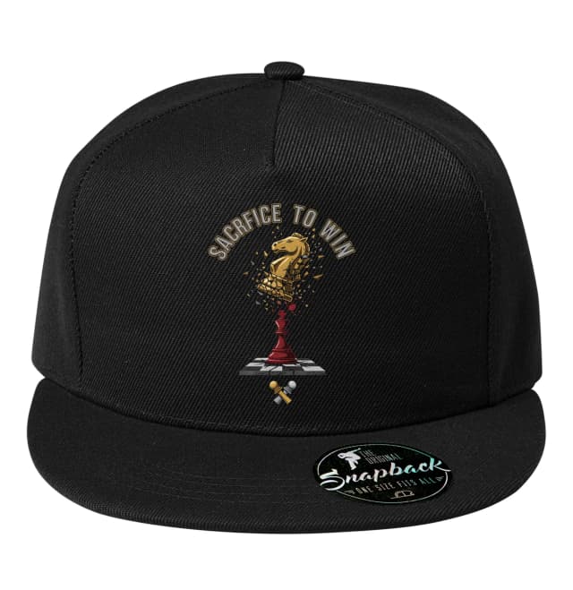 Snapback Obětuj Jezdce Pro Vítězství Na Šachovnici