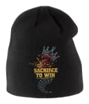 Dětská zimní čepice Šachová Oběť Pro Vítězství Sacrifice To Win S Královským Jezdcem