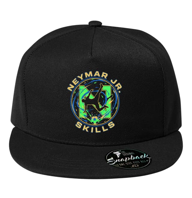 Snapback Neymar Jr Skills Akrobatické Gólové Triky A Neonové Kouzlo