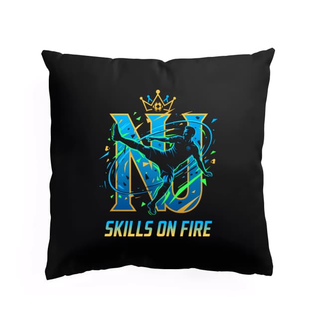 Polštář Král Triků Ve Fotbale Skills On Fire Pro Výkon A Styl