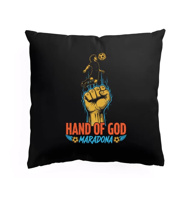 Polštář Zlatá Pěst Hand Of God Maradona Legendární Gól A Symbol Síly